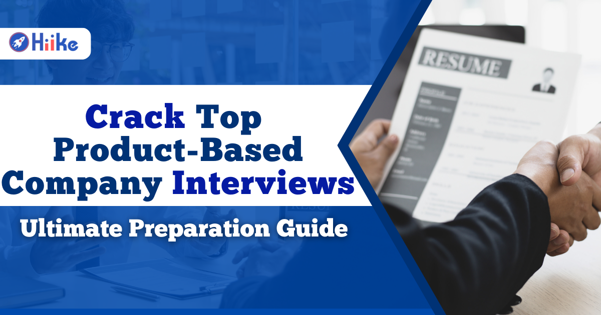 Transitioning from a service-based company to a product-based company is a common career aspiration among tech professionals. The allure of working on cutting-edge technologies, having a direct impact on products, and often enjoying better compensation packages makes product-based companies highly desirable. However, making this switch requires strategic planning and thorough interview preparation. In this comprehensive guide, we will walk you through a detailed roadmap to help you make this transition smoothly. Understanding the Differences It's essential to grasp the fundamental distinctions between service-based and product-based companies before delving into the preparation steps. Focus and Goals: Service-Based Companies: Primarily focused on providing IT services to clients. The projects are often client-driven, and success is measured by client satisfaction. Product-Based Companies: Concentrate on creating and marketing their unique products Success is measured by the product's market performance, user satisfaction, and innovation. Work Environment: Service-Based Companies: Often involve working on multiple short-term projects for various clients, with a focus on adhering to client specifications and deadlines. Product-Based Companies: Typically involve working on long-term projects, with a greater emphasis on product quality, innovation, and user experience. Skill Requirements: Service-Based Companies: Skills are usually project-specific and may vary depending on the client's requirements. Product-Based Companies: Emphasis on in-depth technical skills, problem-solving abilities, and knowledge of product development cycles. Step-by-Step Roadmap to Make the Switch 1. Self-Assessment and Goal Setting Begin by assessing your present abilities, experience, and career aspirations. Understand why you want to make the switch and what you hope to achieve. Establish realistic objectives and develop a timeline to guide your transition process. 2. Skill Enhancement To be competitive in the product-based company job market, you need to upgrade your skillset. Here’s a targeted approach: Programming Languages: Master one or more programming languages commonly used in product-based companies, such as Python, Java, C++, or JavaScript. Data Structures and Algorithms: A solid understanding of data structures and algorithms is essential. Enhance your skills by practicing problems on platforms such as LeetCode, HackerRank, and CodeSignal. System Design: Learn the principles of designing scalable systems. Books like "Designing Data-Intensive Applications" and resources like "Grokking the System Design Interview" can be invaluable. Domain Knowledge: Gain in-depth knowledge in domains relevant to your target companies, such as web development, mobile development, AI/ML, or cloud computing. 3. Building a Strong Portfolio Showcase your abilities and expertise with a well-rounded portfolio. Personal Projects: Work on personal projects that showcase your ability to solve real-world problems. Open Source Contributions: Contribute to open-source projects. This not only enhances your skills but also shows your commitment to the tech community. Technical Blogs and Presentations: Share your knowledge through blogs, presentations, or by speaking at tech meetups. This helps position you as a leading authority in your field. 4. Networking and Professional Connections Networking can significantly boost your chances of landing a job in a product-based company: LinkedIn: Optimize your LinkedIn profile and connect with professionals working in your target companies. Join relevant groups and participate in discussions. Meetups and Conferences: Attend tech meetups, conferences, and webinars to meet industry professionals and learn about the latest trends. Referrals: Seek referrals from friends, former colleagues, or acquaintances who work in product-based companies. 5. Tailored Resume and Cover Letter Craft a resume and cover letter that highlight your skills and experiences relevant to product-based companies: Focus on Achievements: Emphasize your achievements and how you contributed to the success of your previous projects. Keywords: Use keywords from the job descriptions of your target companies to pass through Applicant Tracking Systems (ATS). 6. Interview Preparation Interview preparation is the most crucial part of making the switch. Here’s a detailed guide to help you ace the interviews: Technical Interviews Coding Rounds: Practice coding problems regularly. Focus on data structures, algorithms, and problem-solving techniques. Mock Interviews: Engage in mock interviews to simulate the real interview atmosphere. Platforms like Pramp and Interviewing.io can be helpful. System Design Interviews: Prepare for system design questions by studying common patterns and practicing design problems. Be ready to discuss trade-offs and justifications for your design choices. Behavioral Interviews STAR Method: Structure your answers using the STAR method, which stands for Situation, Task, Action, and Result. Common Questions: Prepare for common behavioral questions like "Tell me about a time you faced a challenge" or "Describe a successful project you worked on." Company Research: Understand the company’s culture, values, and recent developments. Be prepared to explain why you want to join that particular company. How Hiike Can Help You Transition At Hiike, we are dedicated to helping tech professionals make successful transitions from service-based to product-based companies. Here's how we support you in this journey: 1. Comprehensive DSA and System Design Training Our courses are designed to provide in-depth knowledge and hands-on experience in Data Structures and Algorithms (DSA) and System Design. These are the core skills needed to excel in technical interviews for product-based companies. 2. Mock Interviews We facilitate mock interviews designed to replicate authentic interview environments. Our experienced interviewers provide detailed feedback to help you improve your performance and build confidence. 3. Resume and LinkedIn Profile Optimization Our experts assist you in creating a standout resume and optimizing your LinkedIn profile to highlight your skills, achievements, and experiences. This increases your visibility to recruiters and improves your chances of landing interviews. 4. Referral Network Hiike has a robust referral network that connects you with top product-based companies. Our strong industry connections make it easier for you to secure high-paying job opportunities. 5. 100% Placement Support We are committed to your success. Our 100% placement support ensures that you receive guidance and assistance at every step, from training and interview preparation to securing job offers. Additional Tips for a Successful Transition 1. Stay Updated Keep yourself updated with the latest trends and technologies in the industry. Read tech blogs, sign up for newsletters, and participate in relevant online communities. 2. Continuous Learning Adopt a mindset of continuous learning. Enroll in online courses, attend workshops, and seek out opportunities for professional development. 3. Seek Feedback Consistently solicit input from colleagues, mentors, and industry experts. Use this feedback to improve your skills and interview performance. 4. Patience and Persistence The transition from a service-based to a product-based company can be challenging and may take time. Be patient, stay determined, and continue refining your skills over time. Conclusion Switching from a service-based company to a product-based company is a significant career move that requires thorough preparation and strategic planning. By enhancing your technical skills, building a strong portfolio, networking effectively, and preparing meticulously for interviews, you can increase your chances of making a successful transition. Remember, the key is to stay focused on your goals, continuously learn, and be persistent in your efforts. Hiike is here to support you every step of the way, providing the training, tools, and network you need to achieve your career aspirations. Good luck with your journey! This blog provides a detailed roadmap for professionals looking to transition from service-based to product-based companies, focusing on comprehensive interview preparation and skill enhancement. By following these steps and leveraging Hiike's resources and support, you can position yourself as a strong candidate for product-based companies and achieve your career aspirations.